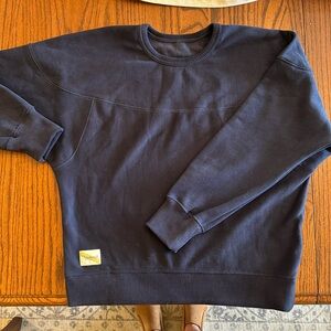 Tracksmith Trackhouse Crew Navy/S